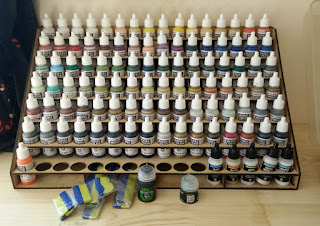 A healthy collection of paints