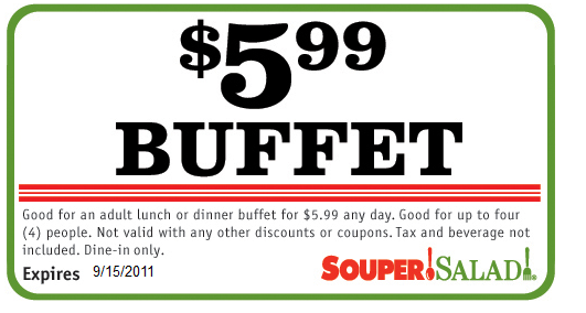 Print coupon and pay only $5.99 for an adult lunch or