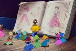 Cinderella Work Song with Mice and Birds