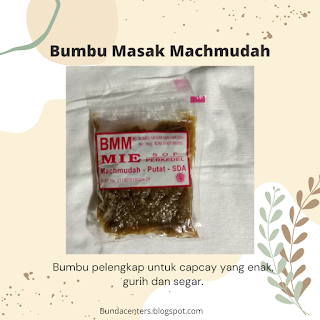 bumbu pelengkap capcay kuah