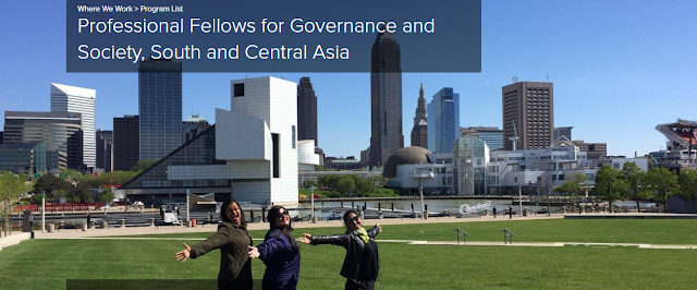 Professional Fellows for Governance and Society, South and Central Asia: Empowering Emerging Leaders