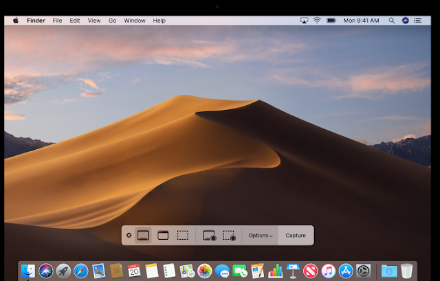 كيفية أخذ لقطة للشاشة وتسجيل فيديو على macOS Mojave