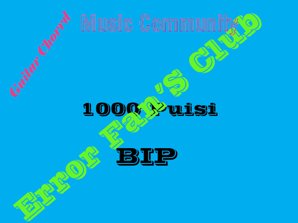 1000 Puisi | BIP