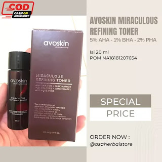 avoskin miraculous refining toner