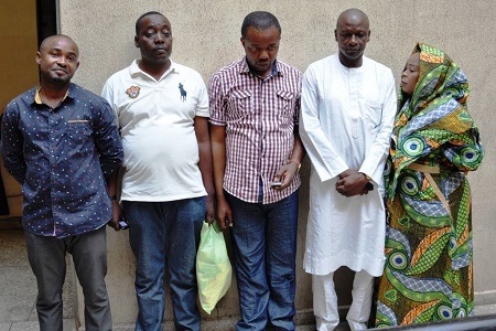 See Faces of Five Land Fraudsters Remanded in Prison Custody Over N29 Million Scam (Photos)