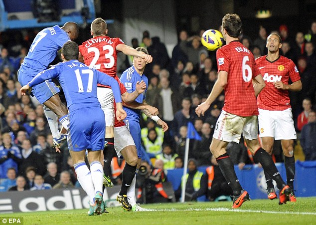 Hasil Pertandingan Chelsea vs Manchester United (MU) 28 Okt 2012