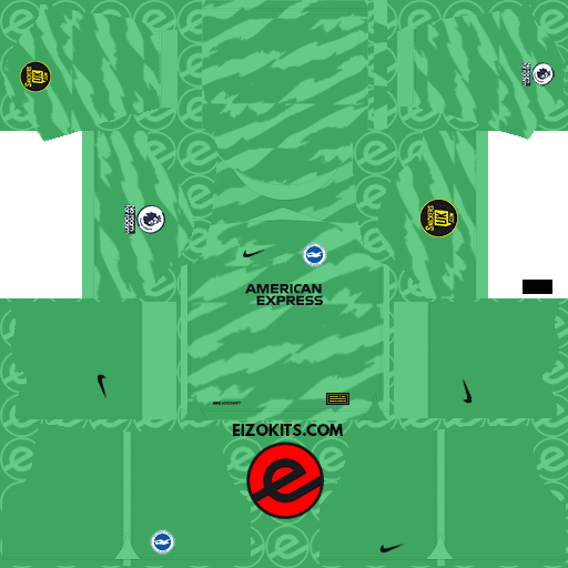 Brighton & Hove Albion 2023-2024 Kits Released Nike - Dream League Soccer Kits (Goalkeeper Away)