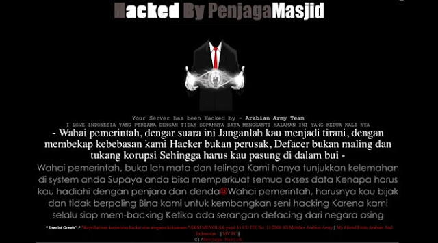 Protes Wildan, Hacker Serang Situs Pemerintah