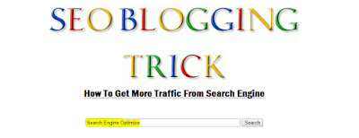 How To Get More Traffic From Search Engine - SEO BLOGGING TRICK