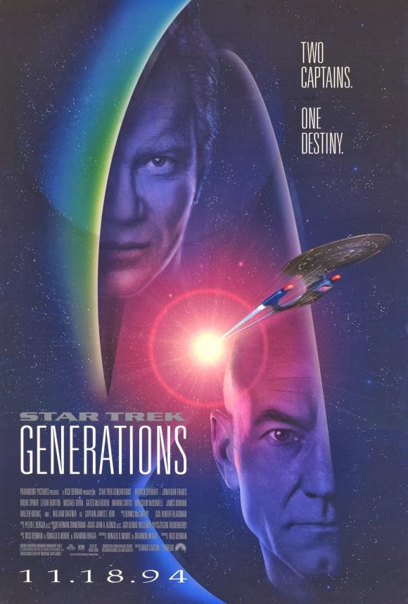 Star Trek Generations movie poster
