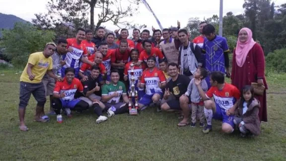 Koja FC Juara Liga Silaturahmi Ramadan Novi Hendri Cup