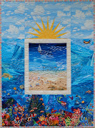 The Beach Quilt Pattern will be available in both hardcopy and PDF format. (beach quilt pattern)