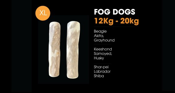 Size XL Coffee Wood Chew for Dog