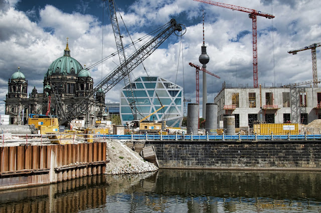 Baustelle Berliner Schloss, Stadtschloss, Schlossplatz, 10178 Berlin, 16.04.2014