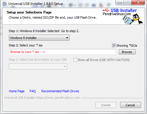 Download Universal USB Installer 1.9.8 Full Version