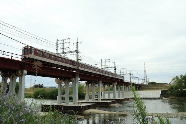 近鉄南大阪線撮影記 大和川橋梁(河内天美駅ー矢田駅間)