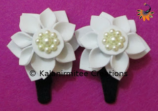 kalanirmitee: foam flowers-hairclips-kids hair accessories