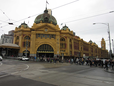 Estación Flinders Street en Melbourne