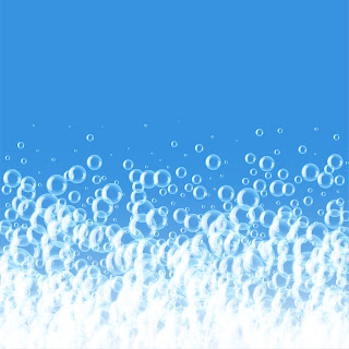Woke washing water bubbles
