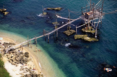 Il trabocco lungo la costa dei trabocchi