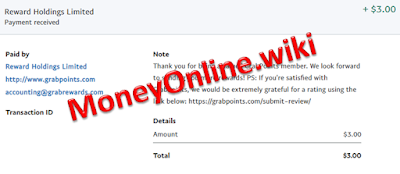 GrabPoints Payment Proof - Paypal