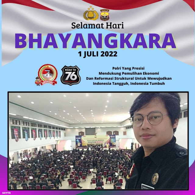 Yuk, Mitra Polri. Bikin Twibbon HUT Bhayangkara Ke-76