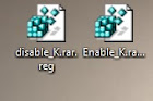 Registry files for disabling keyboard keys
