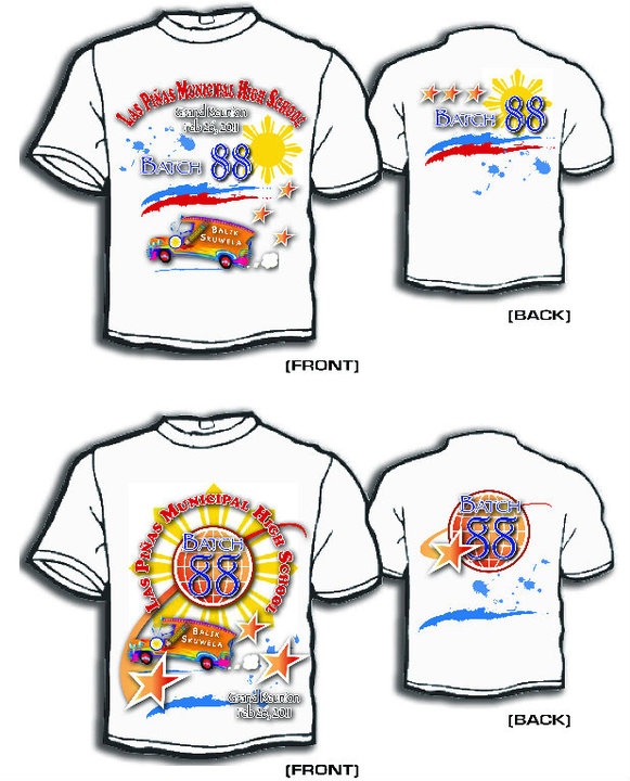  School Reunion: Daniel Noora's Photos  Tshirt Batch 88 Logo Design