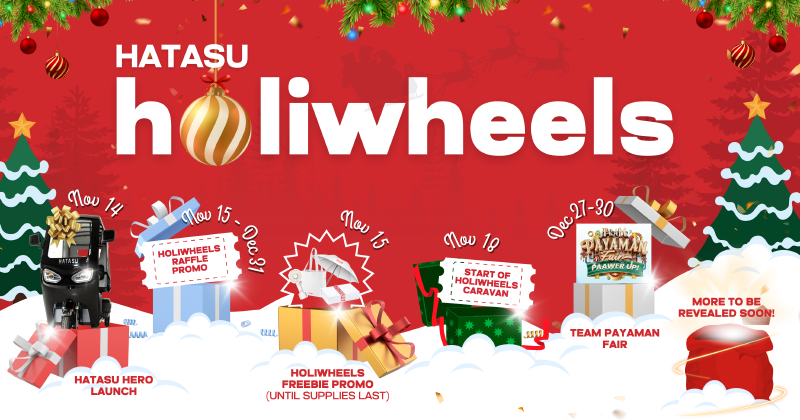 HATASU ebike intros Holiwheels Christmas Campaign!