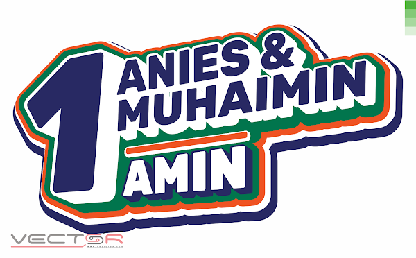 1 Anies & Muhaimin (AMIN) 2024 Logo - Download Vector File CDR (CorelDraw)