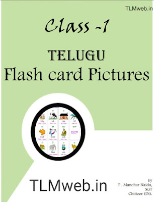 TLMweb®1st class Telugu flash cards -1