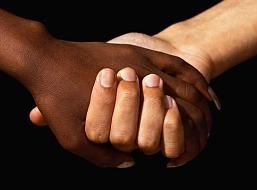Esta imagen representa la paz el las dos razas.  