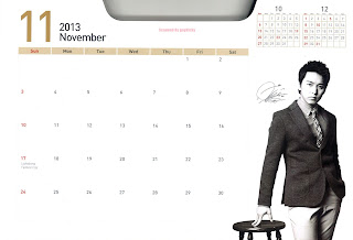 Suju Sungmin Kyochon Calendar 2013 2