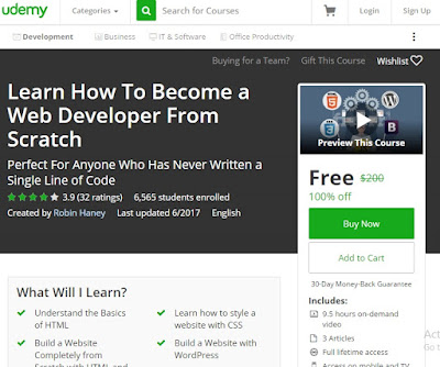 Learn How To Become a Web Developer From Scratch