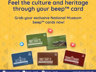 How to get the special edition National Museum beep™ cards