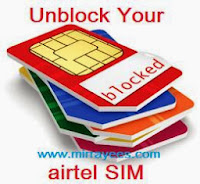 Unblock your Airtel SIM