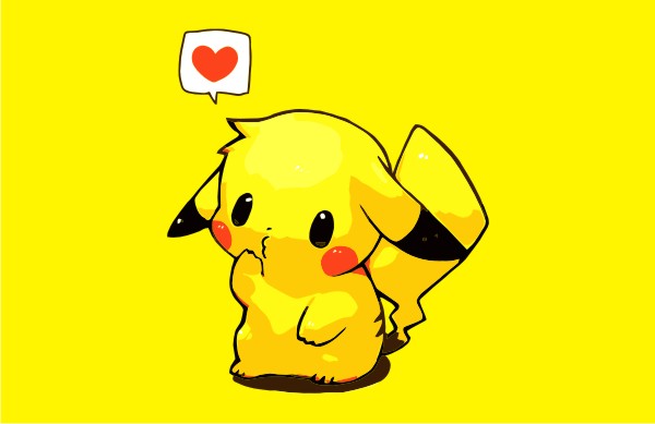 Pokemon Pikachu Love  Vector Game