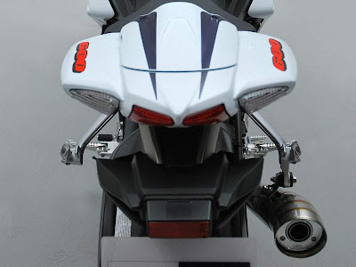 2010 Suzuki GSX-R 600 25th Anniversary Rear View