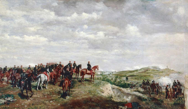 Jean-Louis-Ernest Meissonier - Napoleon III en la batalla de Solferino - 1863