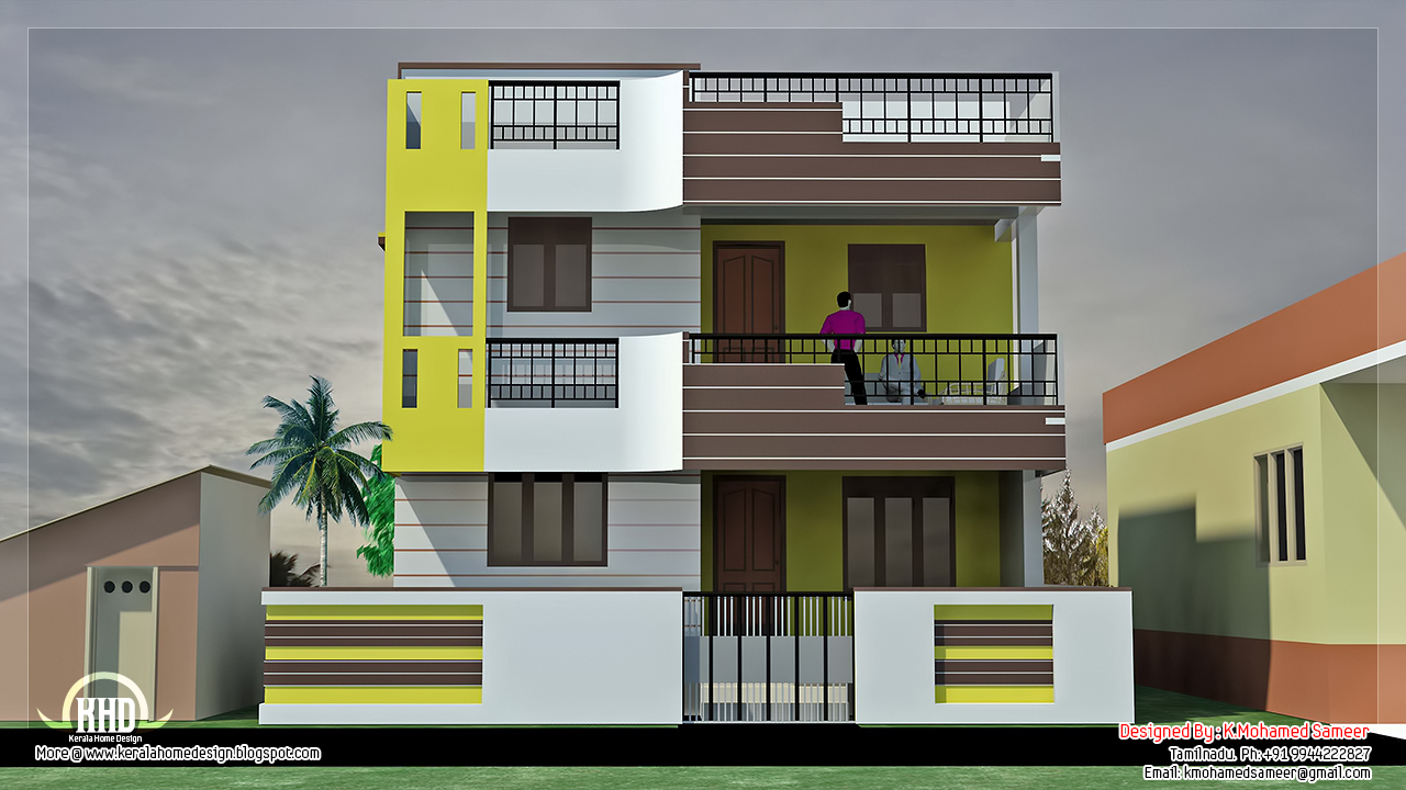 December 2012 Kerala home design and floor plans