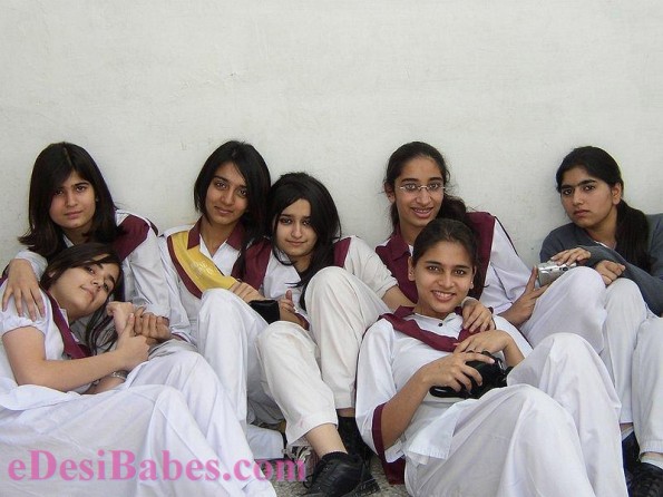 Desi school girls