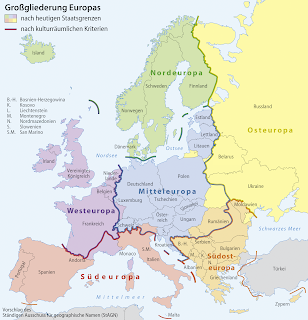 Avrupa'nın kültürel bölgeleri