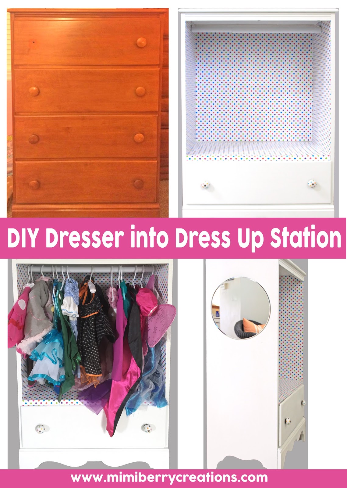 mimiberry creations: DIY Dress Up Station
