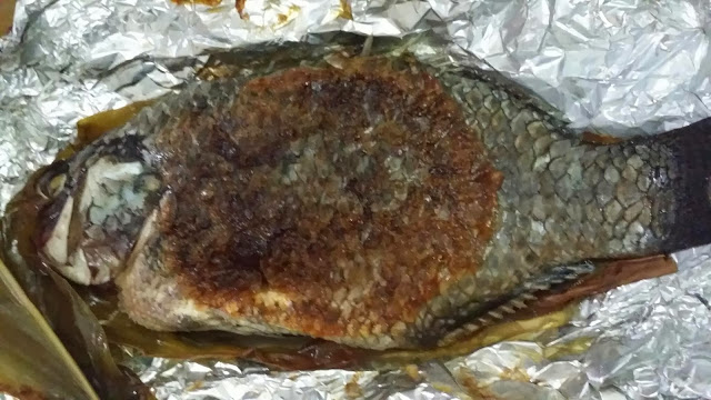 ZULFAZA LOVES COOKING: Ikan talapia bakar cicah sambal kicap