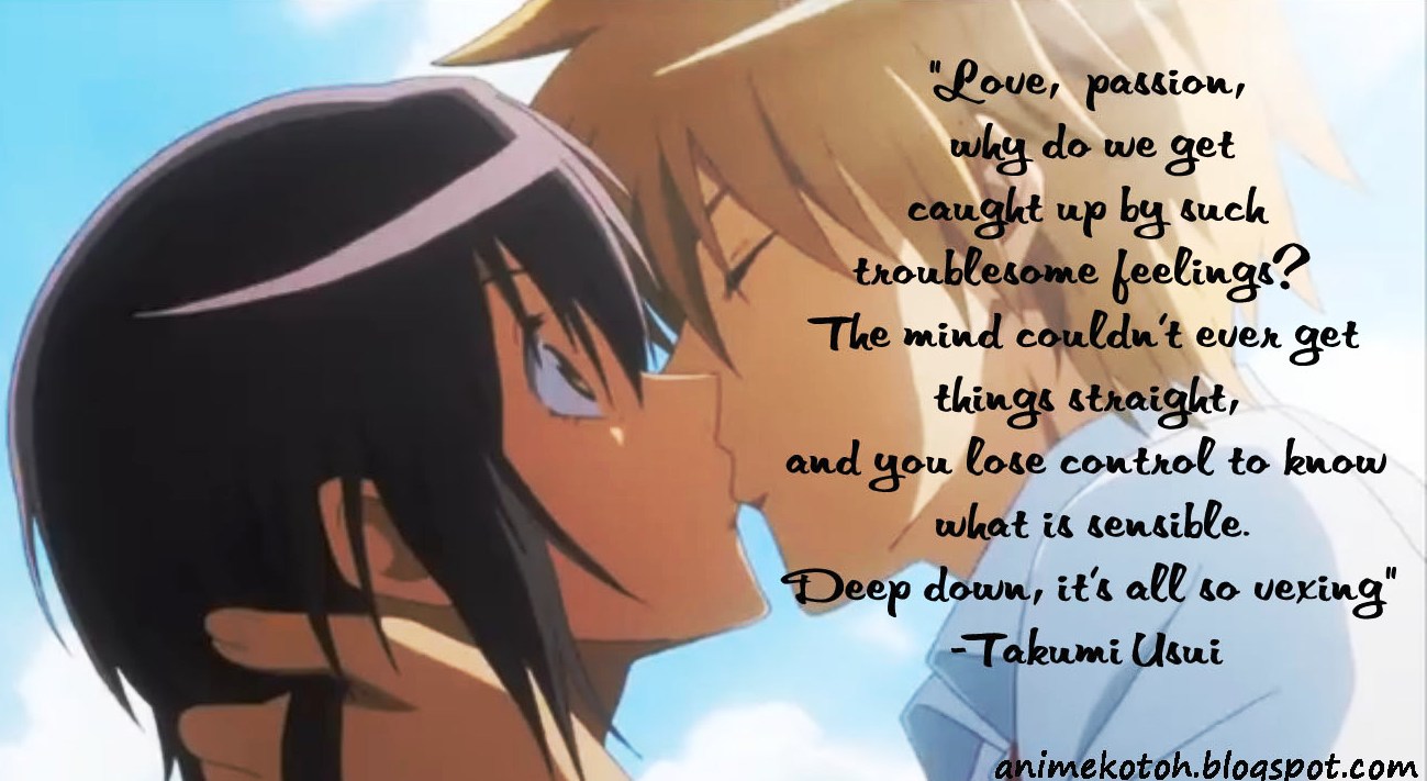 Anime Love Quotes Love Quotes