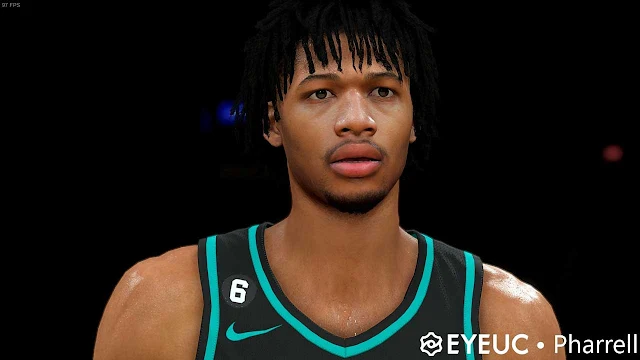 NBA 2K23 Shaedon Sharpe Cyberface