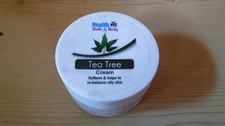 HealthVit Bath & Body Tea Tree Body & Face Cream