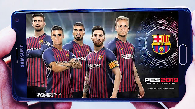 تحميل لعبة بيس PES 2019 على هواتف الاندرويد 