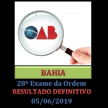 Njb Resultado Oab Xxviii 2 Fase Bahia Oab Ba