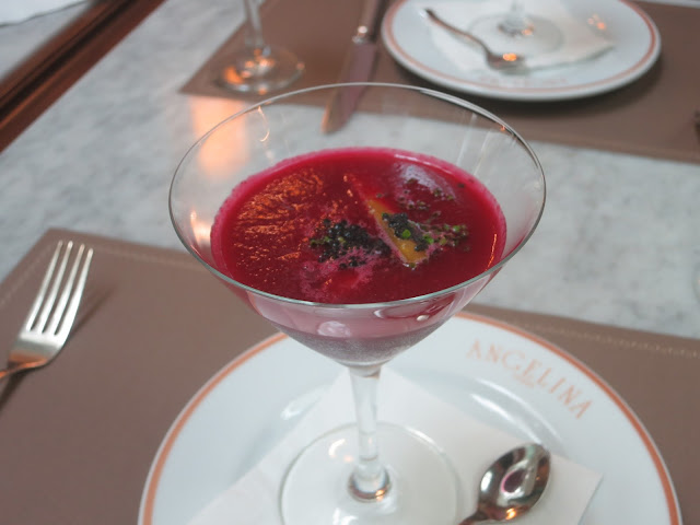 Beetroot & watermelon gazpacho